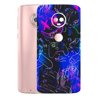 Motorola Phone Skins (All Models) - Gamers Paradise - 3D Embossed Finish (L-258) Motorola Moto G6