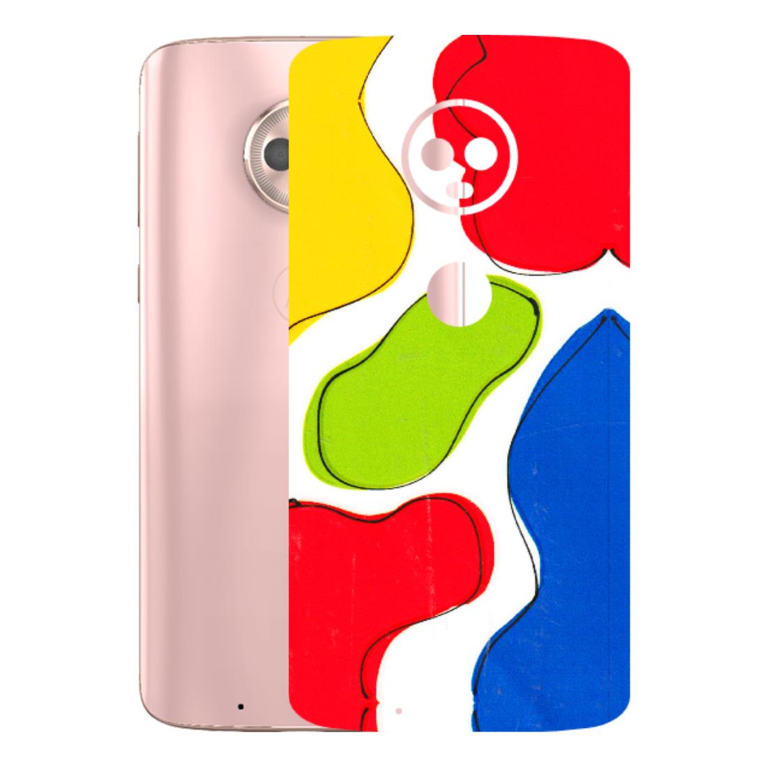 Motorola Phone Skins (All Models) - RGB Colour Paint - 3D Embossed Finish (L-284) Motorola Moto G6