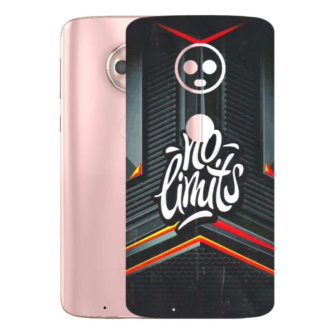 Motorola Phone Skins (All Models) - No Limits - 3D Embossed Finish (L-286) Motorola Moto G6