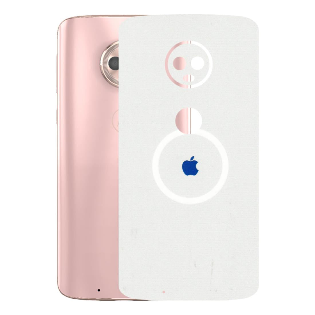 Motorola Phone Skins (All Models) - iPhone Magsafe Logo - 3D Embossed Finish (L-320) Motorola Moto G6