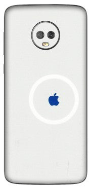 Motorola Phone Skins (All Models) - iPhone Magsafe Logo - 3D Embossed Finish (L-320) Motorola Moto G6