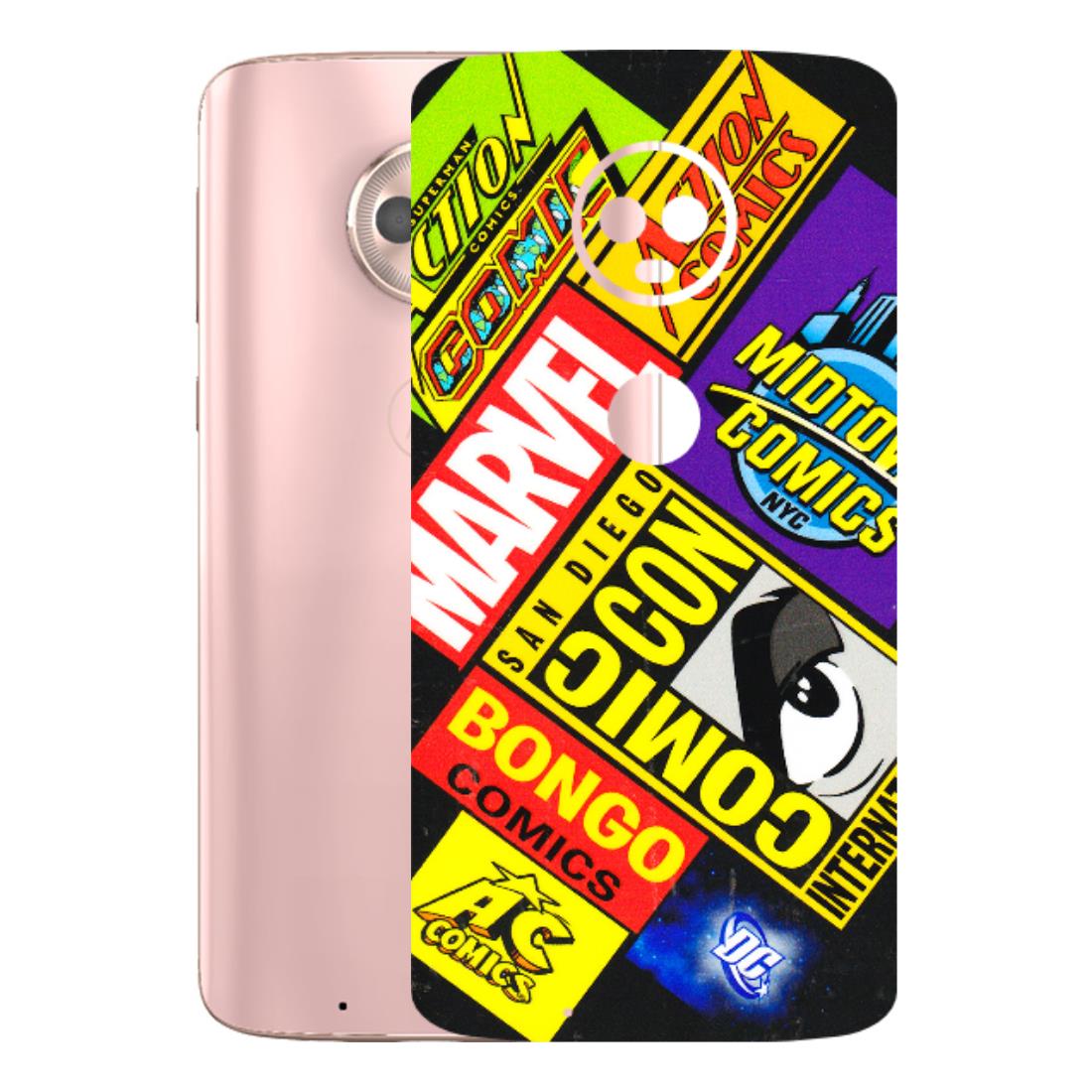 Motorola Phone Skins (All Models) - Bongo Comic Con - 3D Embossed Finish (L-325) Motorola Moto G6