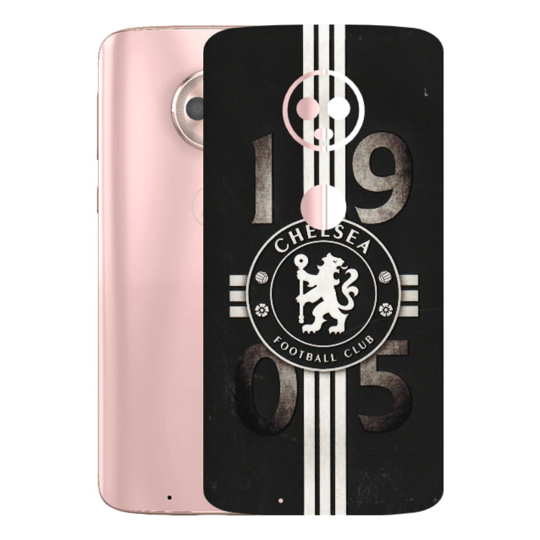 Motorola Phone Skins (All Models) - Chelsea Fan Club - 3D Embossed Finish (L-36) Motorola Moto G6