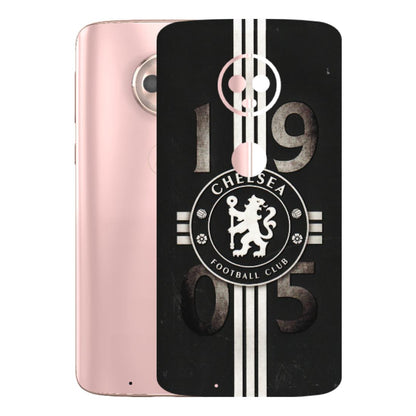 Motorola Phone Skins (All Models) - Chelsea Fan Club - 3D Embossed Finish (L-36) Motorola Moto G6