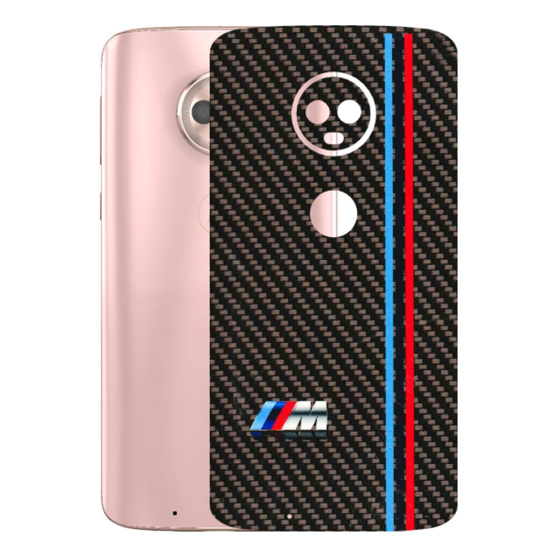 Motorola Phone Skins (All Models) - BM Carbon Fiber Feels - 3D Embossed Finish (L-38) Motorola Moto G6
