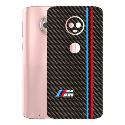 Motorola Phone Skins (All Models) - BM Carbon Fiber Feels - 3D Embossed Finish (L-38) Motorola Moto G6