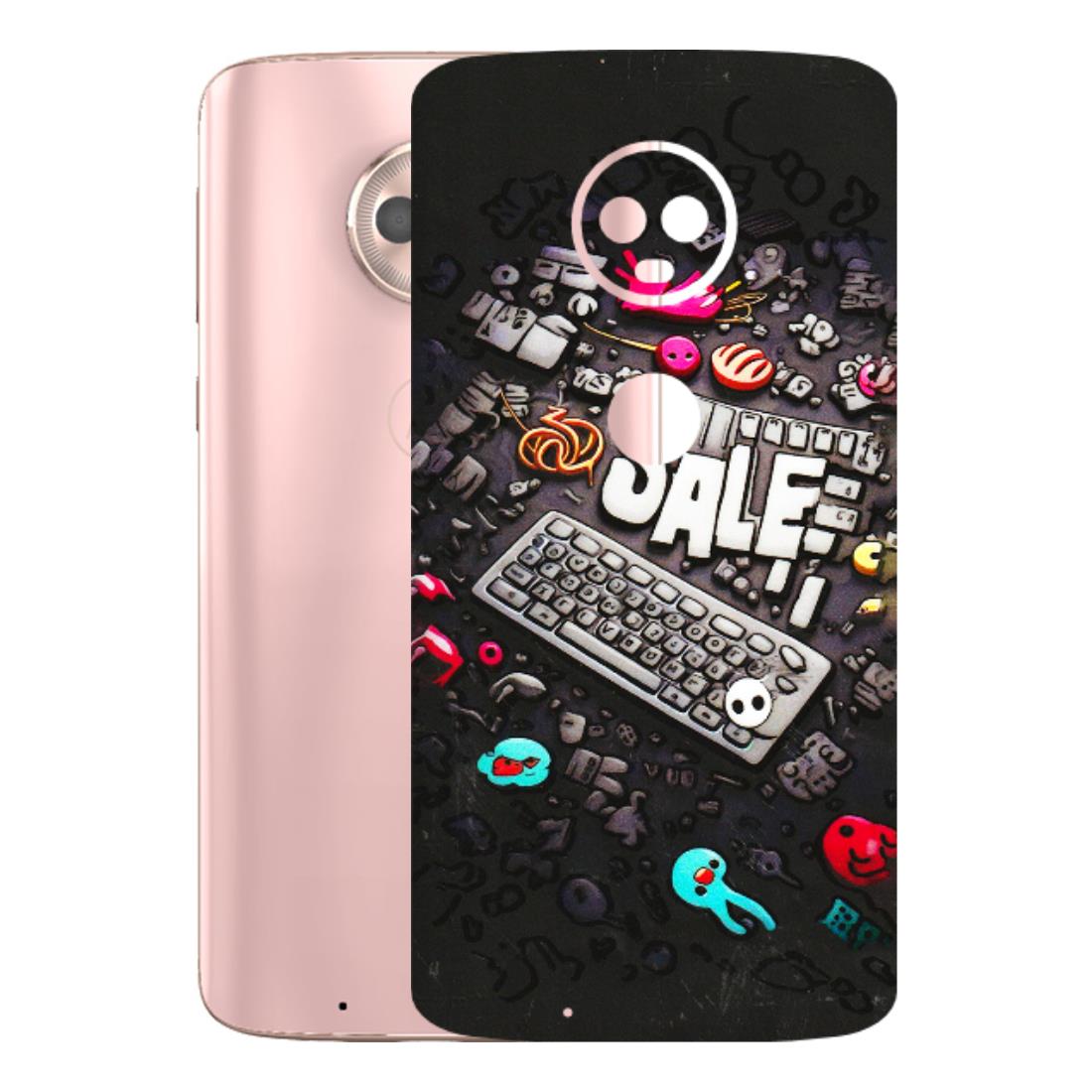 Motorola Phone Skins (All Models) - Gadgets Sale - 3D Embossed Finish (L-50) Motorola Moto G6