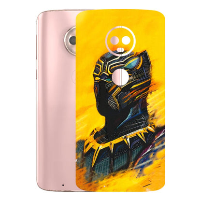 Motorola Phone Skins (All Models) - Yellow Panther - 3D Embossed Finish (L-54) Motorola Moto G6