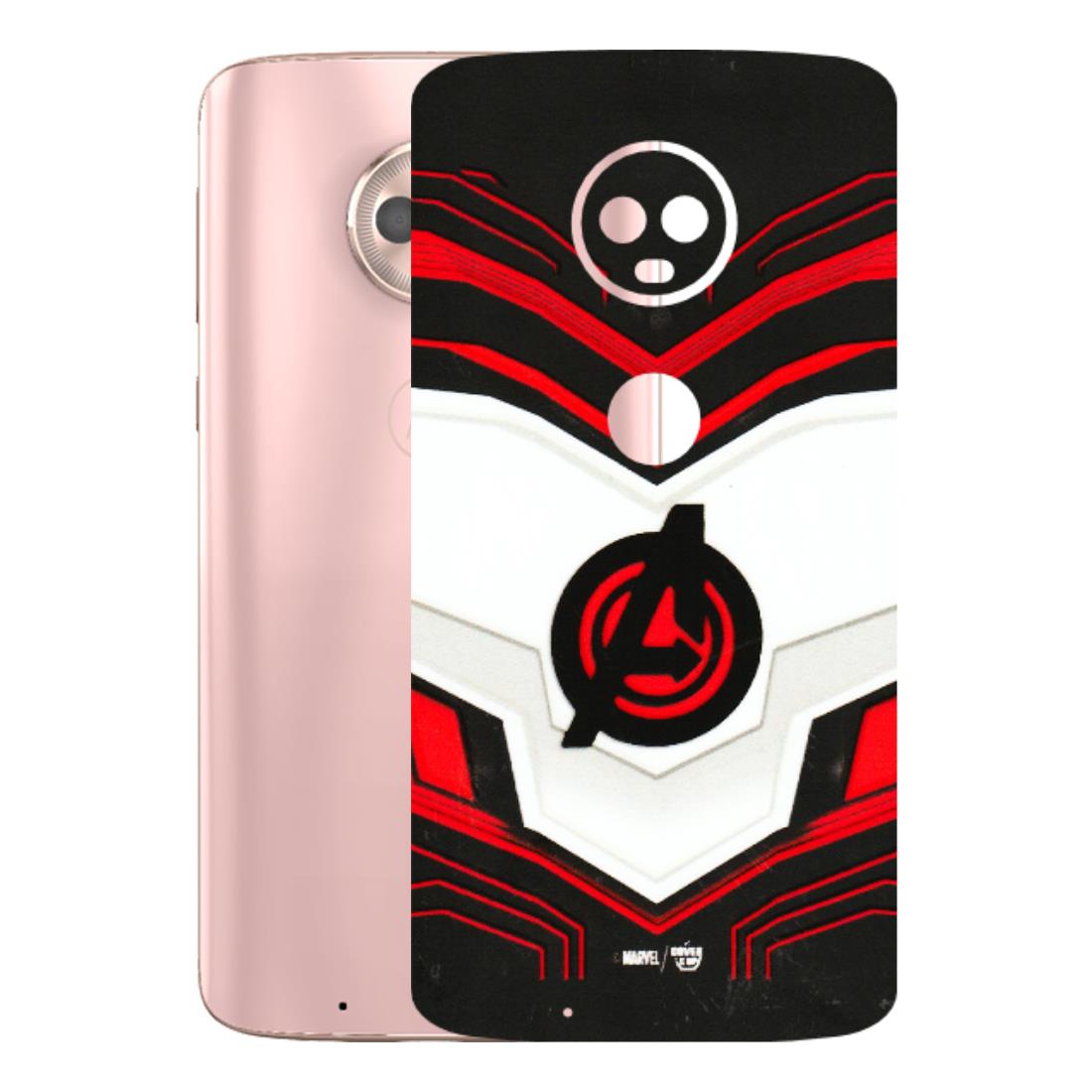 Motorola Phone Skins (All Models) - Avengers Logo - 3D Embossed Finish (L-55) Motorola Moto G6