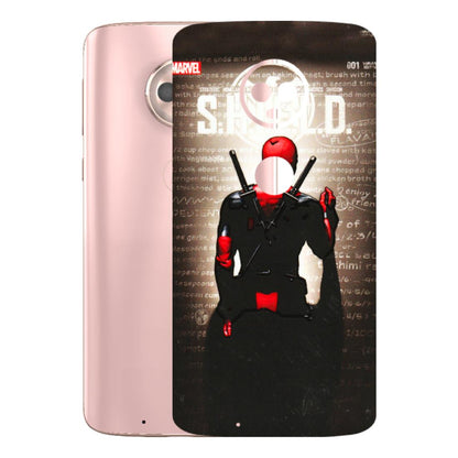 Motorola Phone Skins (All Models) - Deadpool - 3D Embossed Finish (L-56) Motorola Moto G6