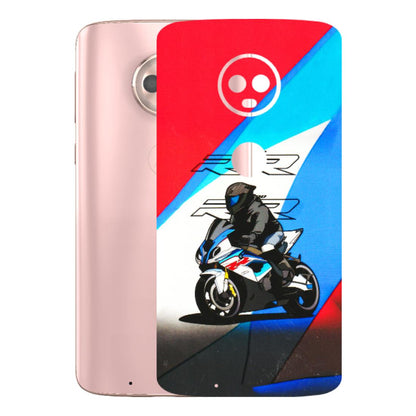 Motorola Phone Skins (All Models) - Bikers Love - 3D Embossed Finish (L-58) Motorola Moto G6