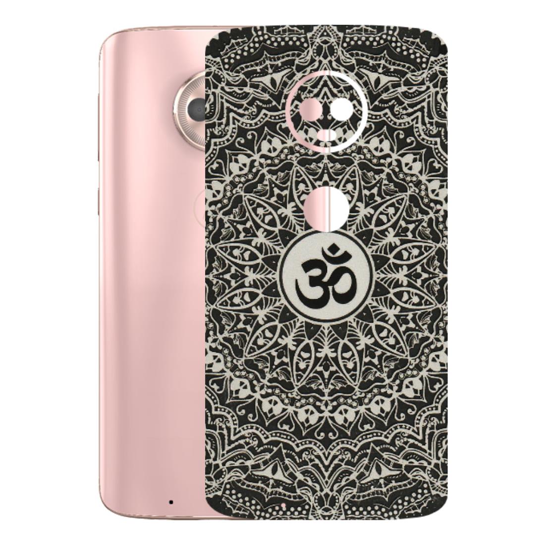 Motorola Phone Skins (All Models) - Aum Elegant Mandala - 3D Embossed Finish (L-62) Motorola Moto G6