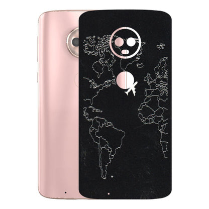 Motorola Phone Skins (All Models) - Never Ending Travel - 3D Embossed Finish (L-79) Motorola Moto G6