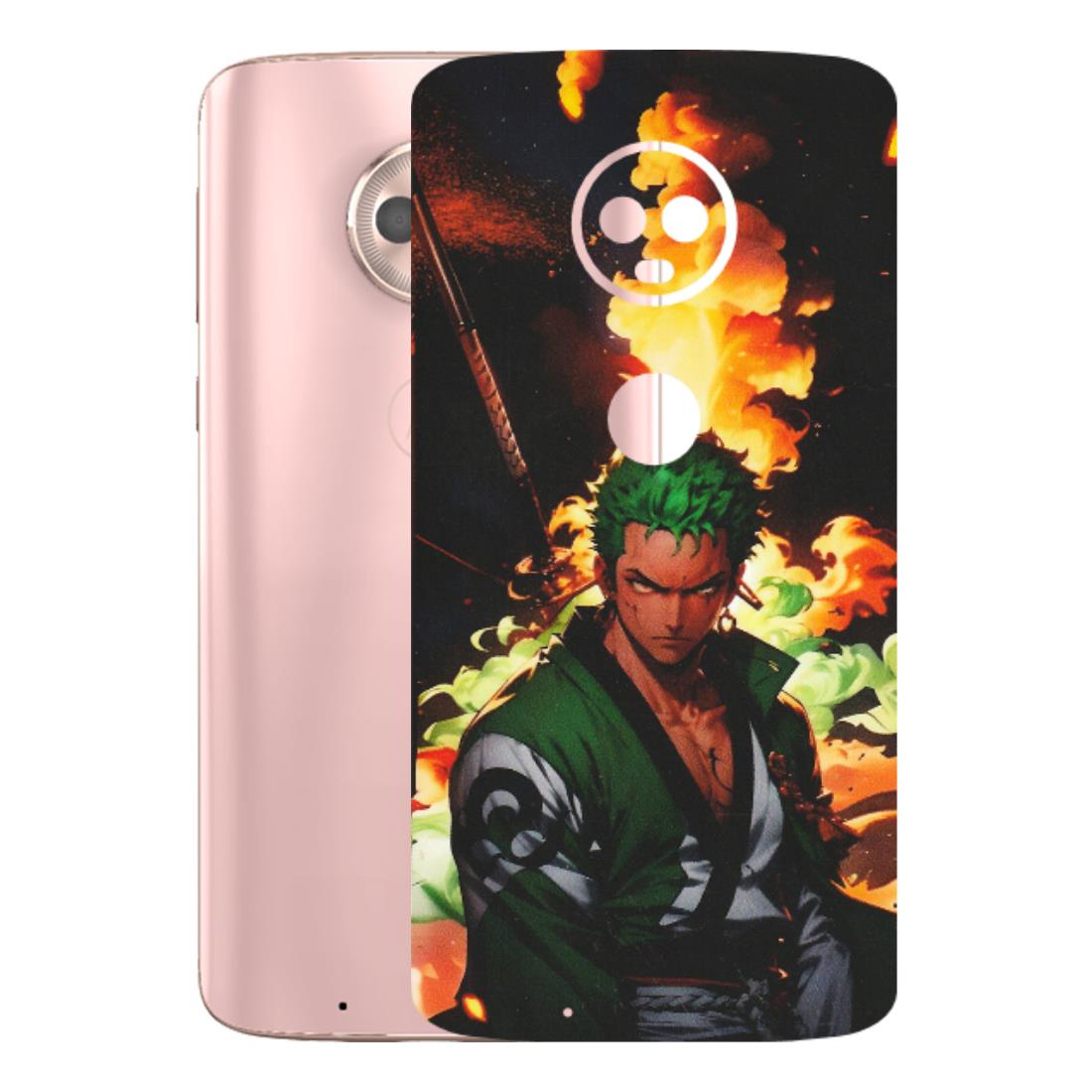 Motorola Phone Skins (All Models) - Roronoa Zoro - Matte Finish (M-102) Motorola Moto G6