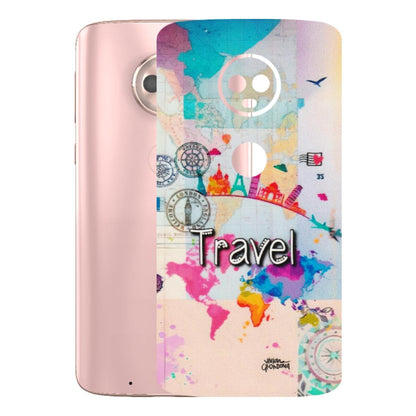 Motorola Phone Skins (All Models) - Travel The Wonders - Matte Finish (M-108) Motorola Moto G6