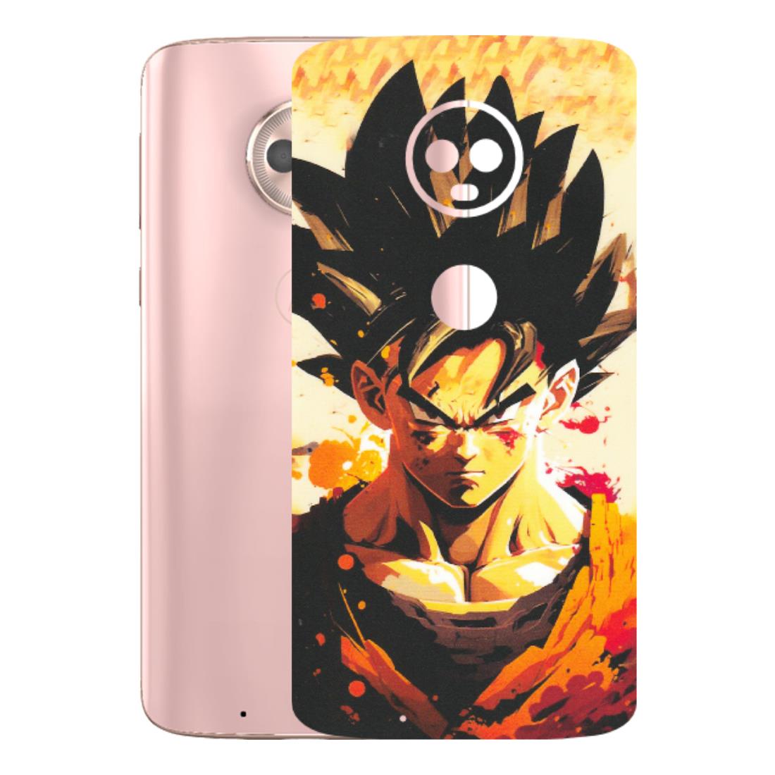 Motorola Phone Skins (All Models) - Angry Goku - Matte Finish (M-12) Motorola Moto G6