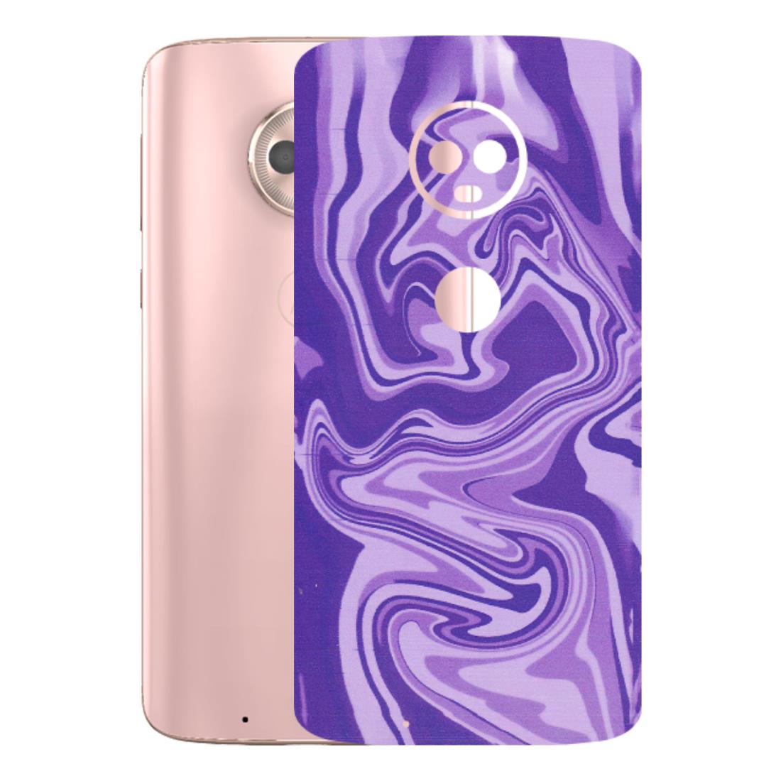 Motorola Phone Skins (All Models) - Hazy Purple Nights - Matte Finish (M-14) Motorola Moto G6