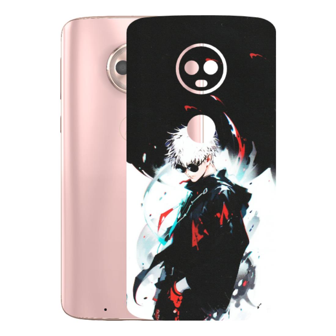 Motorola Phone Skins (All Models) - Gojo Powerful Charater Kaisen Anime - Matte Finish (M-144) Motorola Moto G6