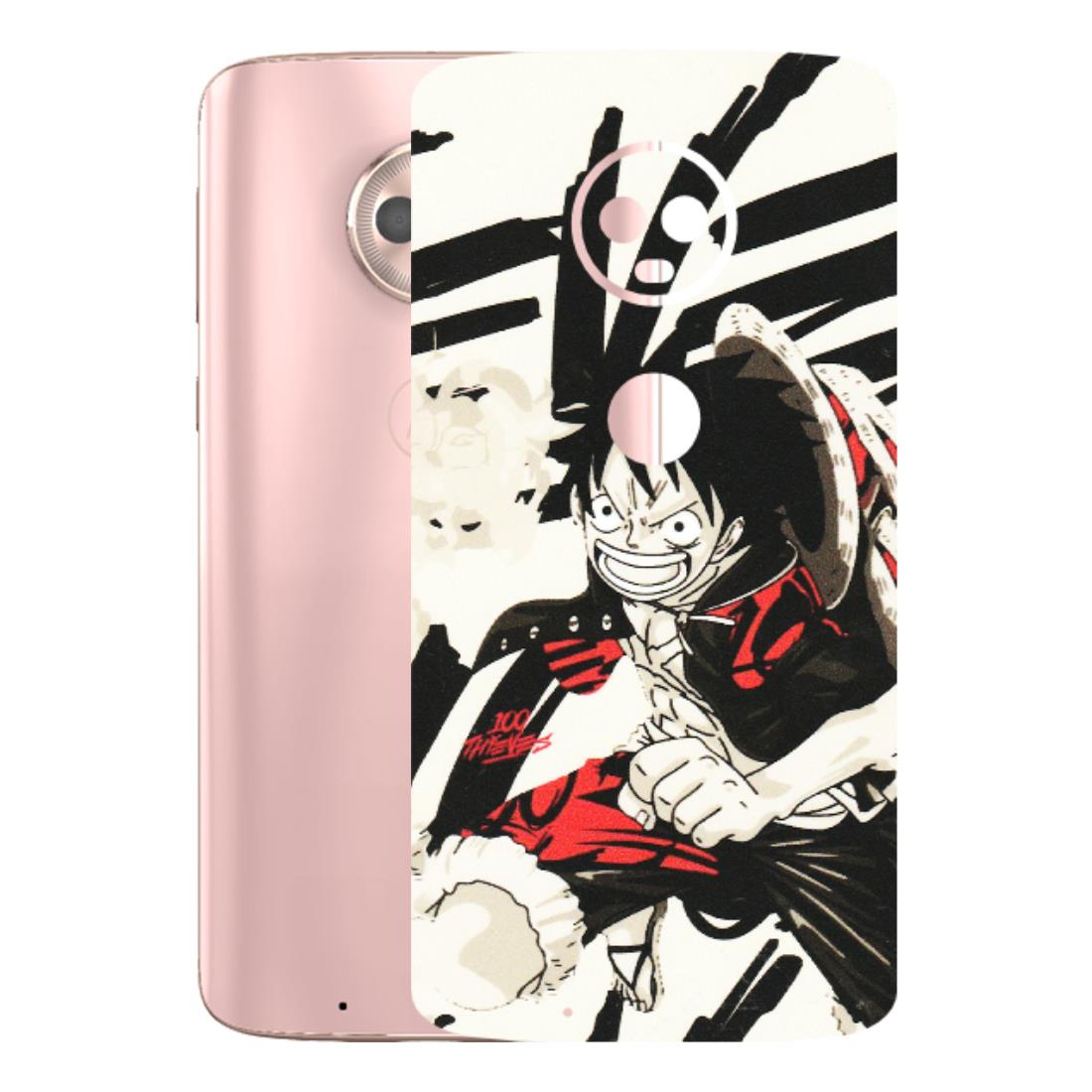 Motorola Phone Skins (All Models) - Monkey D.Luffy Manga Anime - Matte Finish (M-145) Motorola Moto G6