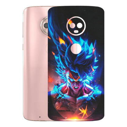 Motorola Phone Skins (All Models) - Angry Goku Dragon Ball Anime - Matte Finish (M-150) Motorola Moto G6