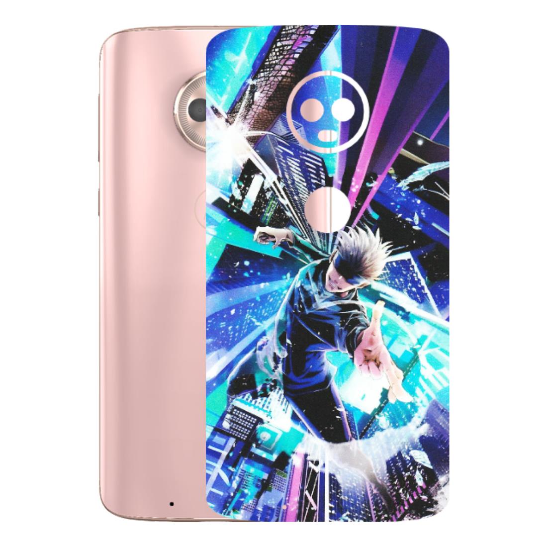 Motorola Phone Skins (All Models) - Manga Action Jujustu Kaisen Anime - Matte Finish (M-155) Motorola Moto G6