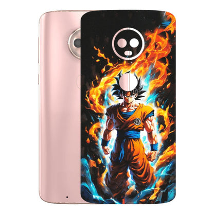 Motorola Phone Skins (All Models) - Goku Transformation Anime - Matte Finish (M-159) Motorola Moto G6