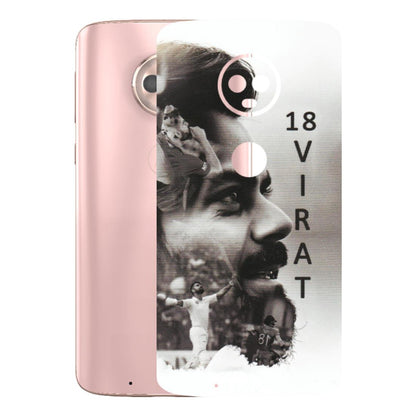Motorola Phone Skins (All Models) - Virat Kohli Cricketer - Matte Finish (M-163) Motorola Moto G6