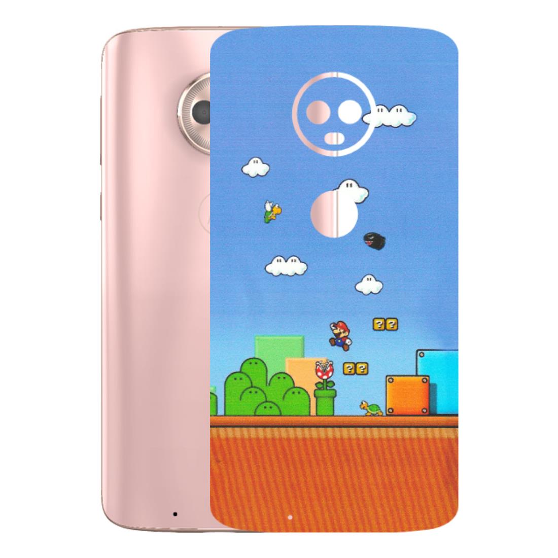Motorola Phone Skins (All Models) - Mario Game Scene - Matte Finish (M-24) Motorola Moto G6