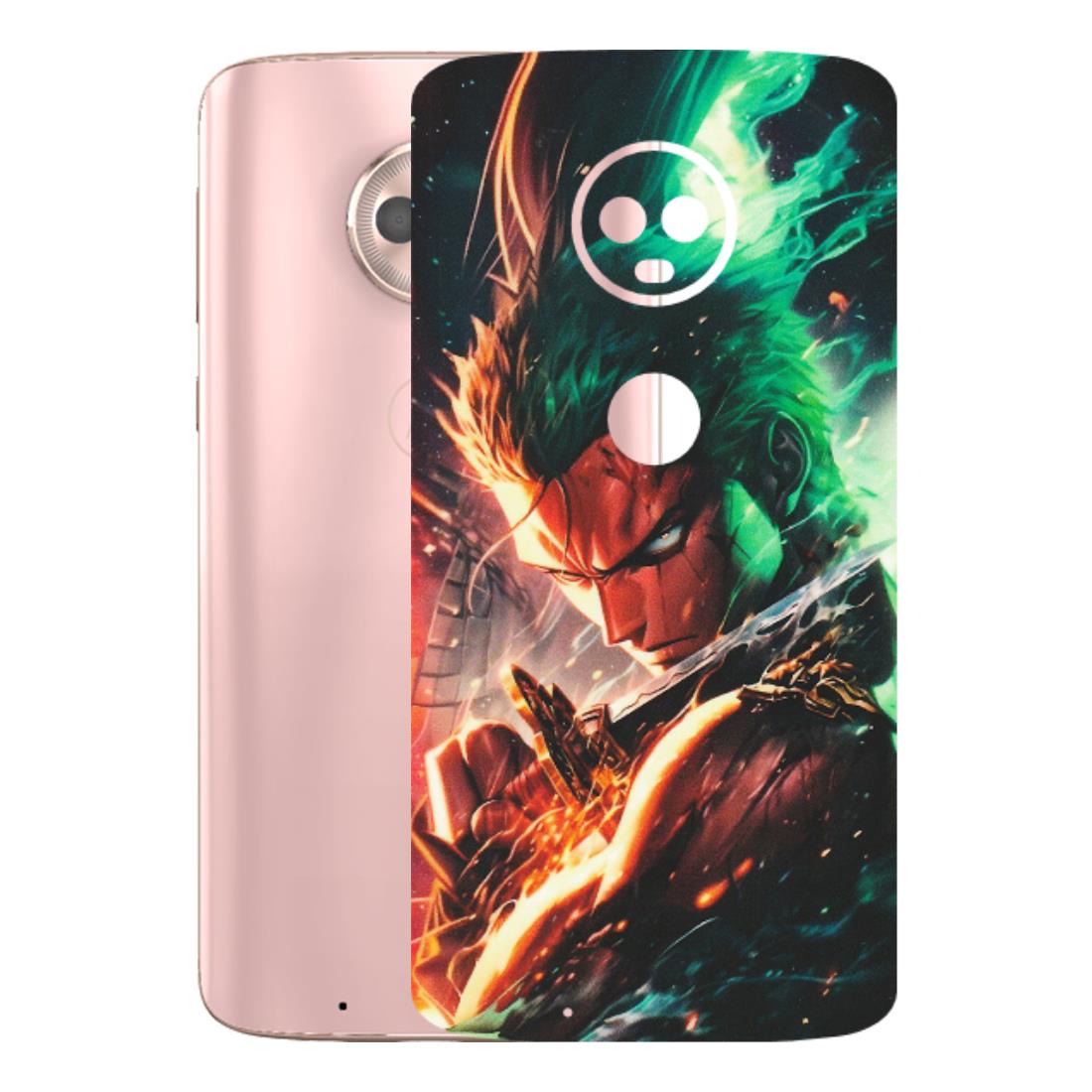 Motorola Phone Skins (All Models) - Anime Gojo Sword - Matte Finish (M-32) Motorola Moto G6