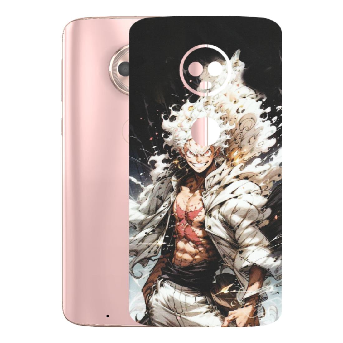 Motorola Phone Skins (All Models) - Anime Angry Classy Character - Matte Finish (M-34) Motorola Moto G6