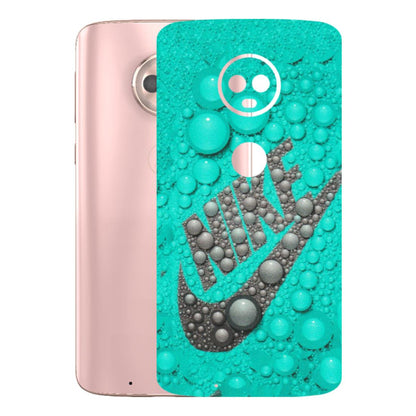 Motorola Phone Skins (All Models) - Shoe Brand Bubbles - Matte Finish (M-42) Motorola Moto G6