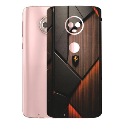 Motorola Phone Skins (All Models) - Lambo Beauty Wood Pattern Sober - Matte Finish (M-51) Motorola Moto G6