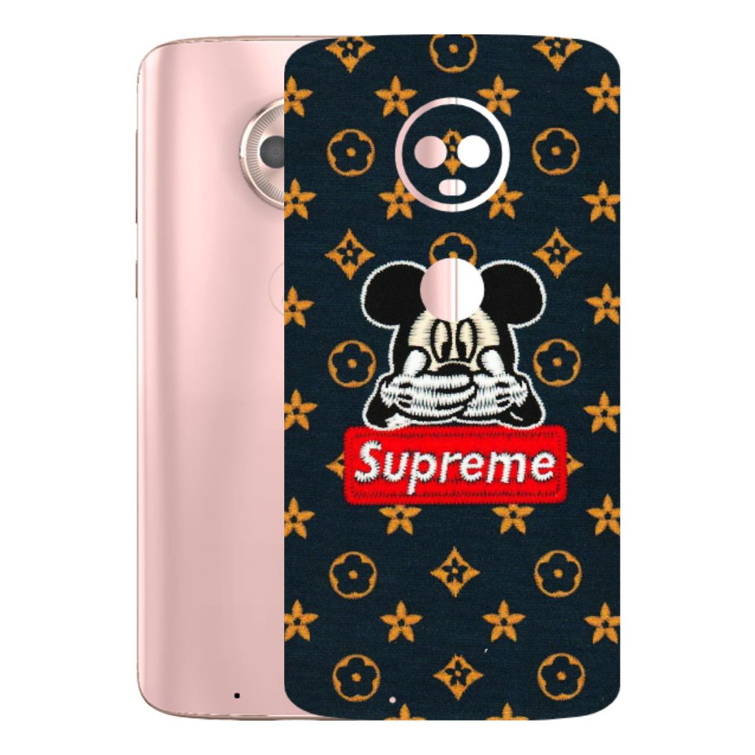 Motorola Phone Skins (All Models) - Mickey Supreme - Matte Finish (M-83) Motorola Moto G6