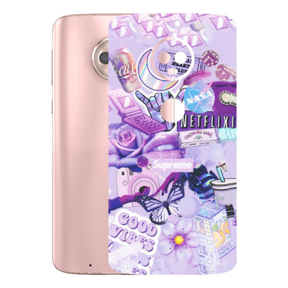 Motorola Phone Skins (All Models) - Supreme Purple Magic - Matte Finish (M-88) Motorola Moto G6