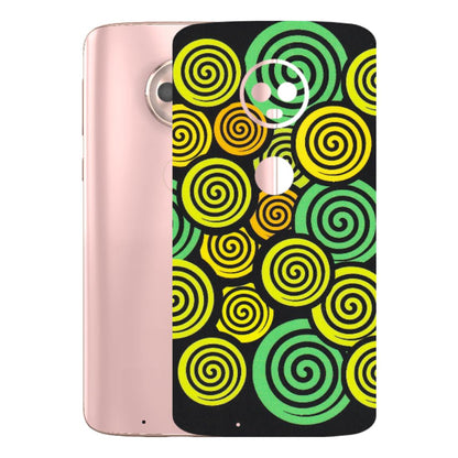 Motorola Phone Skins (All Models) - Crazy Spiral - Matte Finish (M-91) Motorola Moto G6