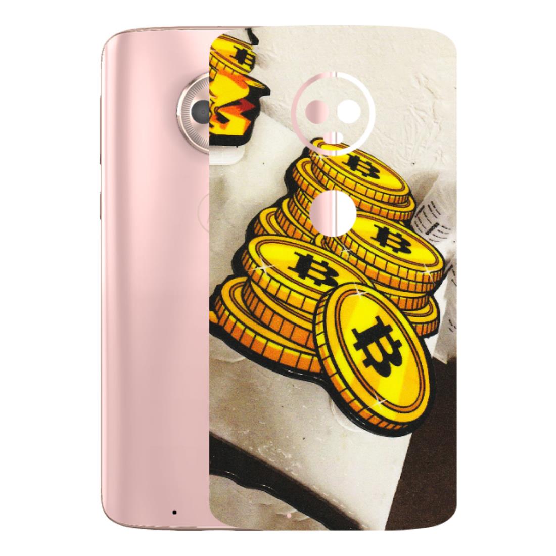 Motorola Phone Skins (All Models) - Billionaire Bitcoin Collection - Matte Finish (M-92) Motorola Moto G6