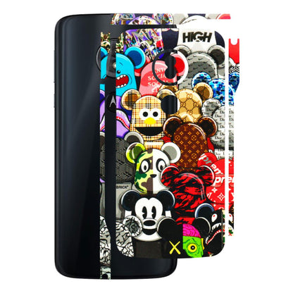 Motorola Phone Skins (All Models) - More Mickey Mouses - 3D Embossed Finish (L-118) Motorola Moto G6 Play