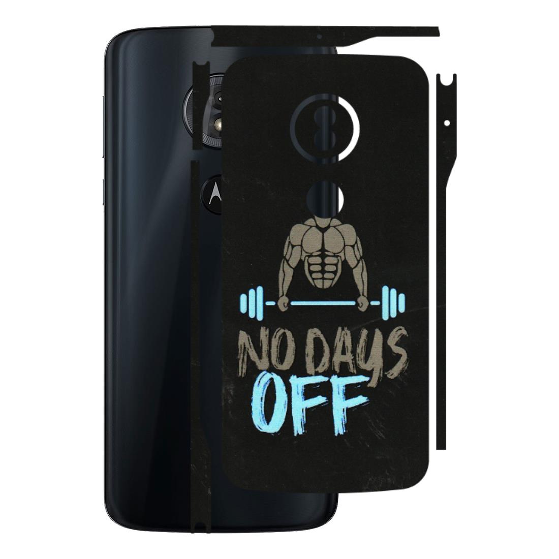 Motorola Phone Skins (All Models) - Gym Lover - 3D Embossed Finish (L-127) Motorola Moto G6 Play