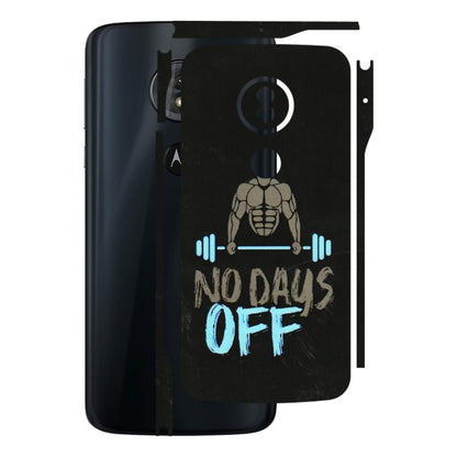 Motorola Phone Skins (All Models) - Gym Lover - 3D Embossed Finish (L-127) Motorola Moto G6 Play