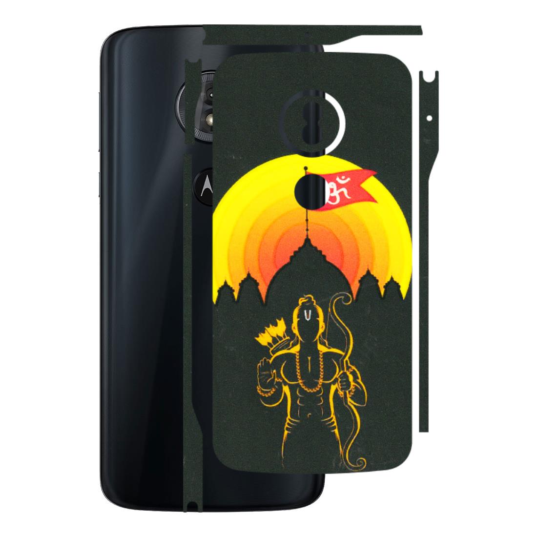 Motorola Phone Skins (All Models) - Lord Ram - 3D Embossed Finish (L-132) Motorola Moto G6 Play