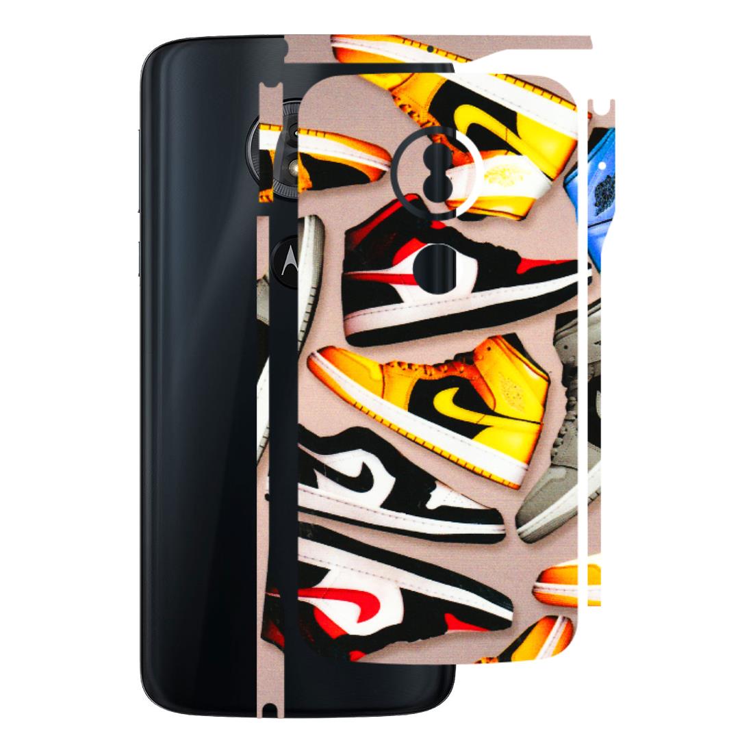 Motorola Phone Skins (All Models) - Sneaker Lover - 3D Embossed Finish (L-135) Motorola Moto G6 Play