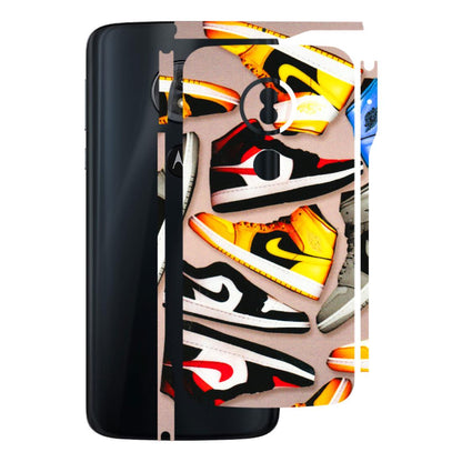 Motorola Phone Skins (All Models) - Sneaker Lover - 3D Embossed Finish (L-135) Motorola Moto G6 Play