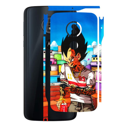 Motorola Phone Skins (All Models) - Vegeta - 3D Embossed Finish (L-136) Motorola Moto G6 Play