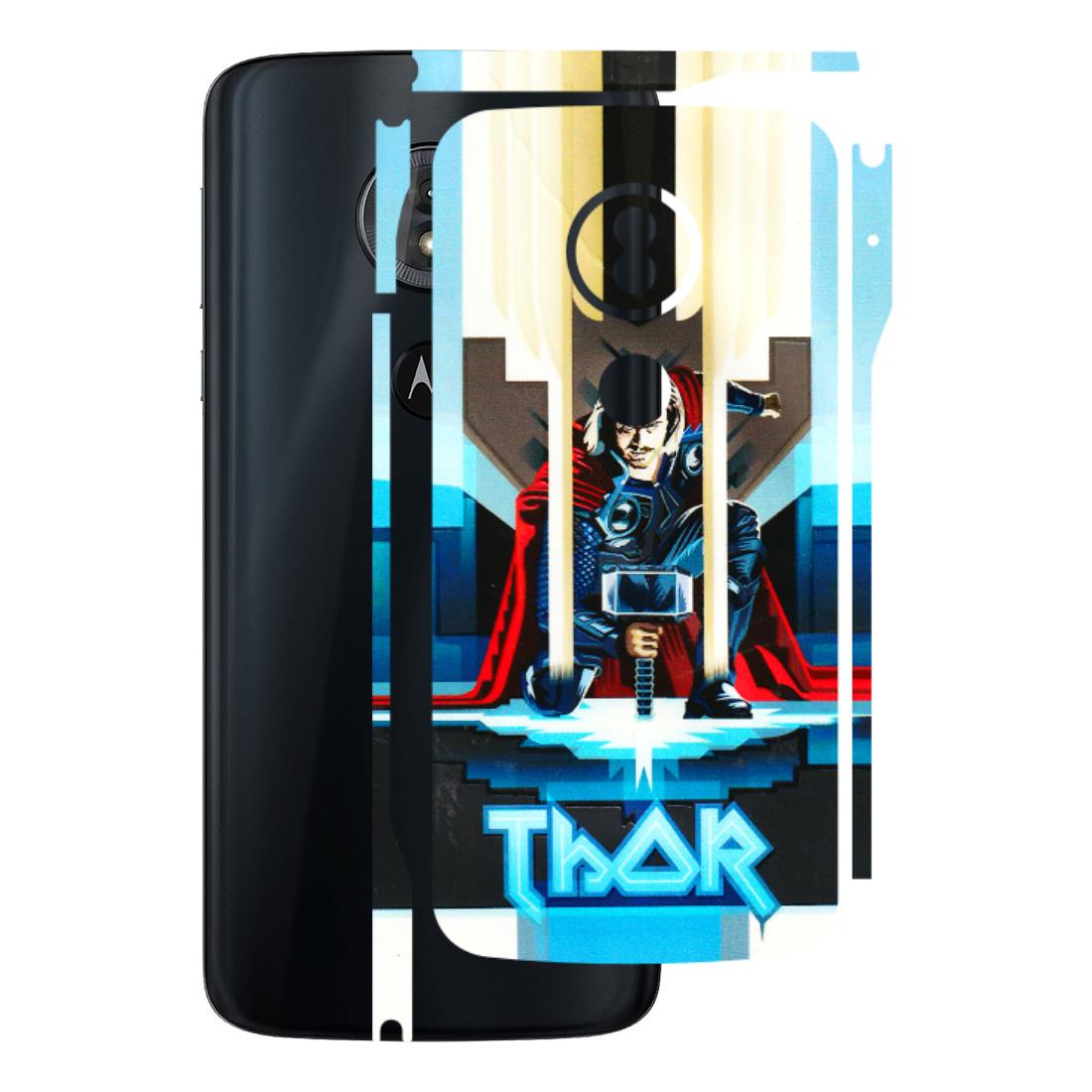 Motorola Phone Skins (All Models) - Thor - 3D Embossed Finish (L-137) Motorola Moto G6 Play