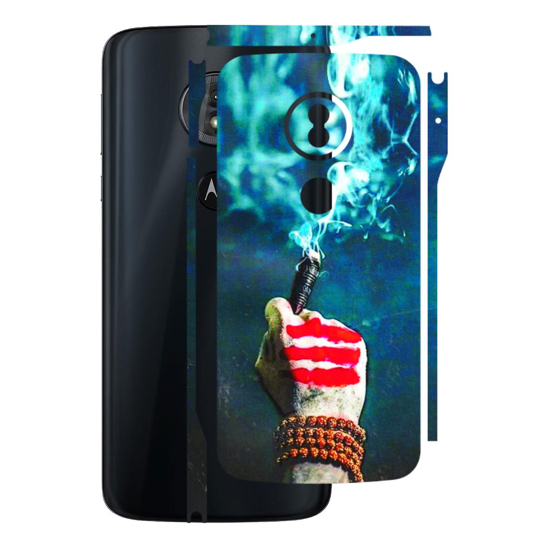 Motorola Phone Skins (All Models) - Mahadev Bhakt - 3D Embossed Finish (L-146) Motorola Moto G6 Play