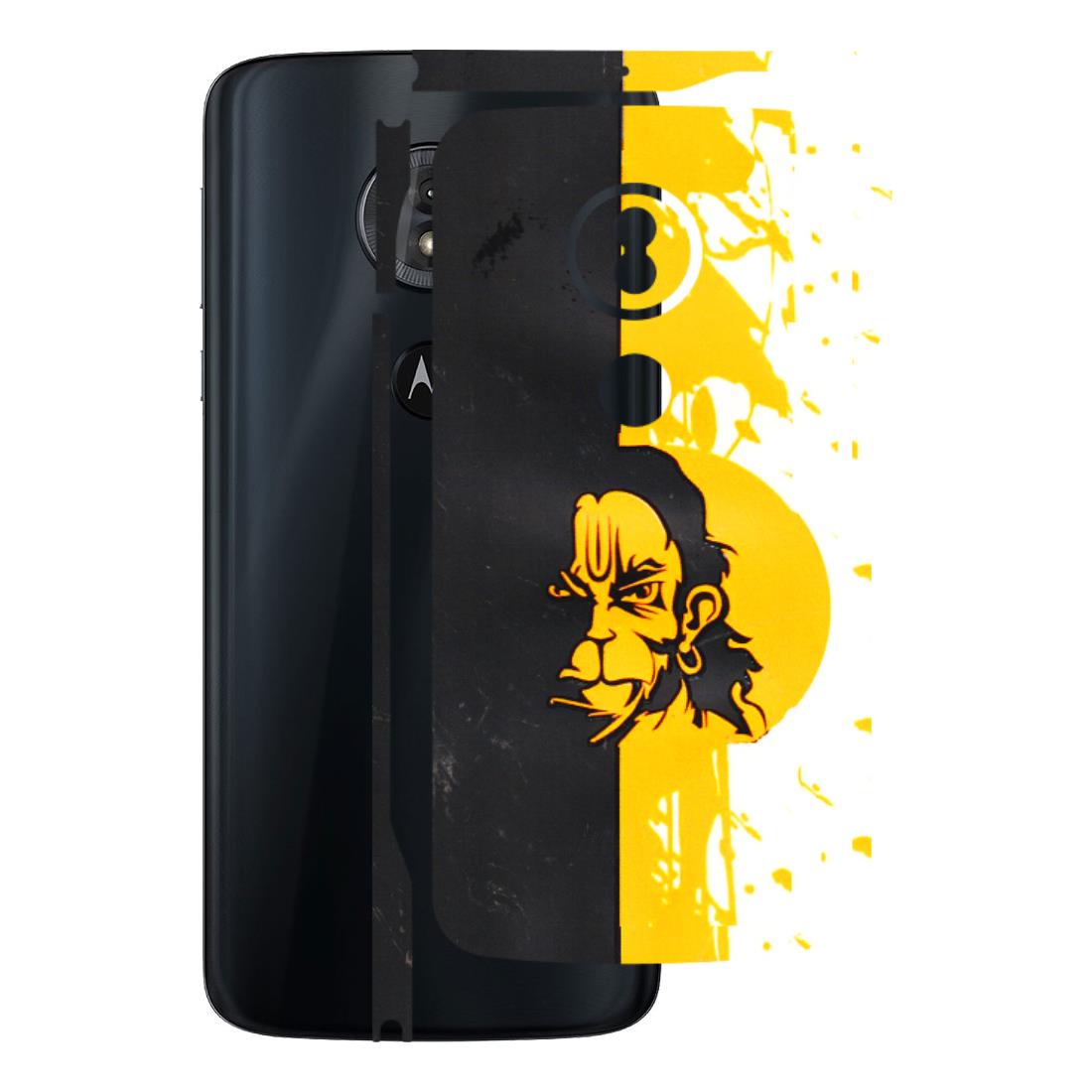 Motorola Phone Skins (All Models) - Bajrangbali - 3D Embossed Finish (L-151) Motorola Moto G6 Play
