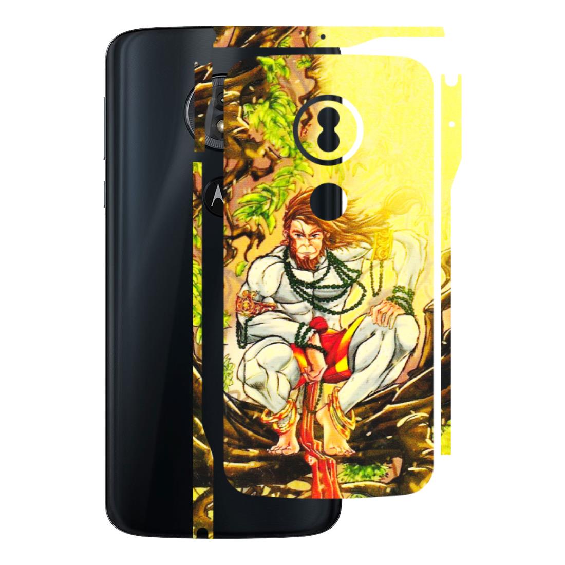 Motorola Phone Skins (All Models) - Lord Hanuman - 3D Embossed Finish (L-152) Motorola Moto G6 Play