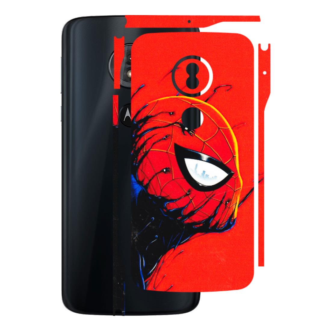 Motorola Phone Skins (All Models) - Spiderman Face Venom - 3D Embossed Finish (L-165) Motorola Moto G6 Play