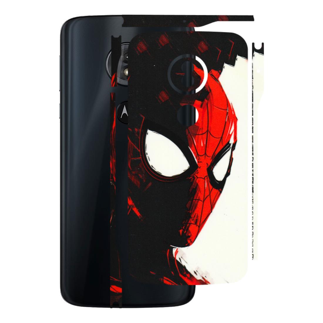 Motorola Phone Skins (All Models) - Spiderman Killer Face - 3D Embossed Finish (L-17) Motorola Moto G6 Play