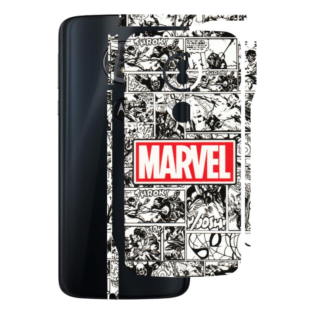 Motorola Phone Skins (All Models) - Marvel Comic - 3D Embossed Finish (L-171) Motorola Moto G6 Play
